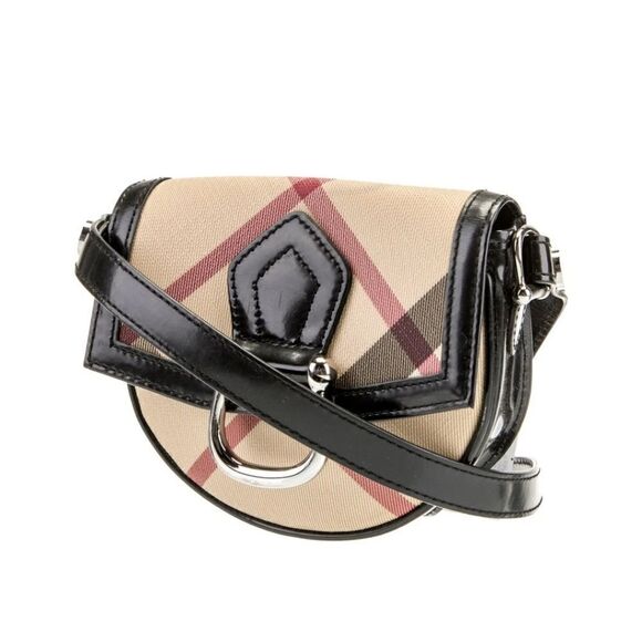 BurberrySuper Nova Check Pattern Crossbody Bag - Picture 2 of 5